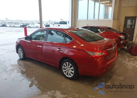 2015 Nissan Sentra Sv из США, поврежденный, VIN 3N1AB7AP3FL667792